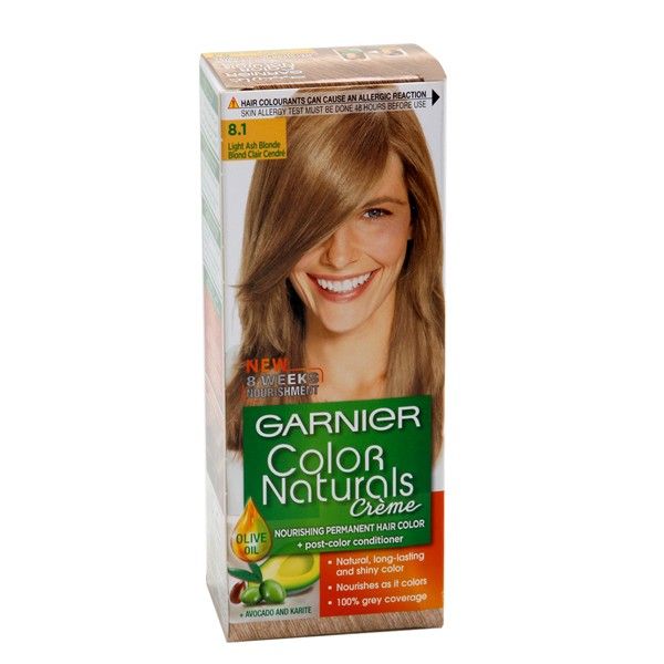 Garnier Light Ash Blonde Hair Color 8 1